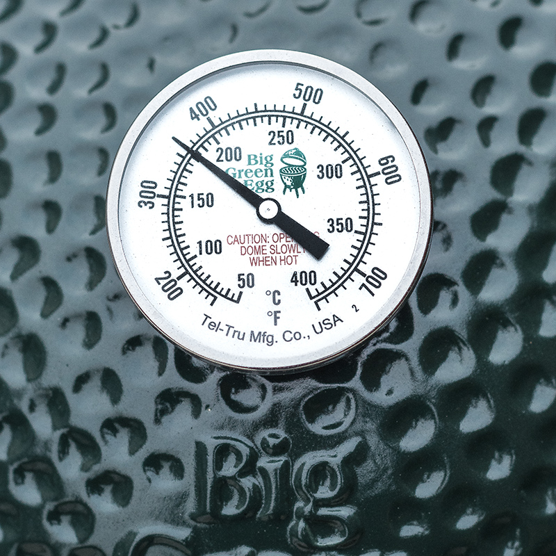 Big green egg tel true thermometer