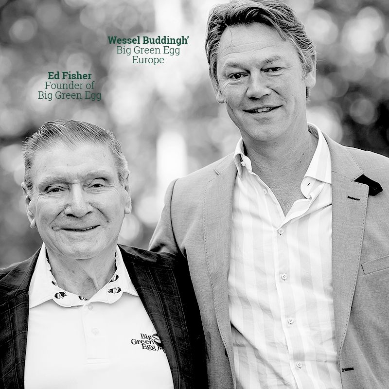 Ed Fisher founder et Wessel Buddingh