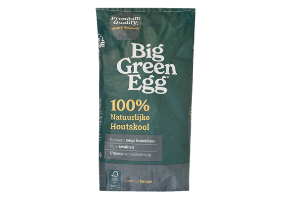 100% natuurlijk houtskool Big Green Egg