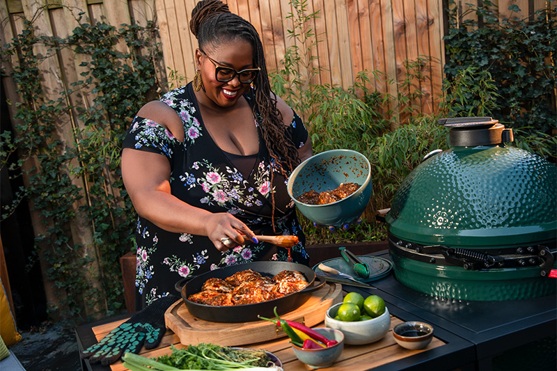 Power on the EGG interview met Shirma Rouse over koken en de Big Green Egg