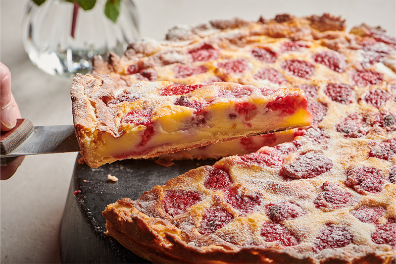 Ein französischer Klassiker: Clafoutis aus dem Big Green Egg