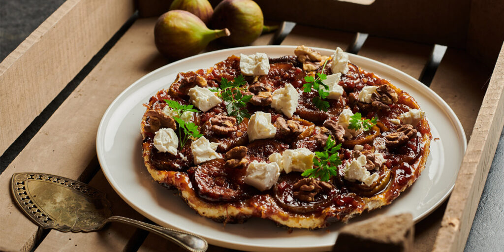 Tarte Tatin mit Feigen aus dem Big Green Egg