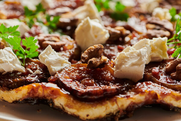 Tarte tatin van vijgen van de Big Green Egg