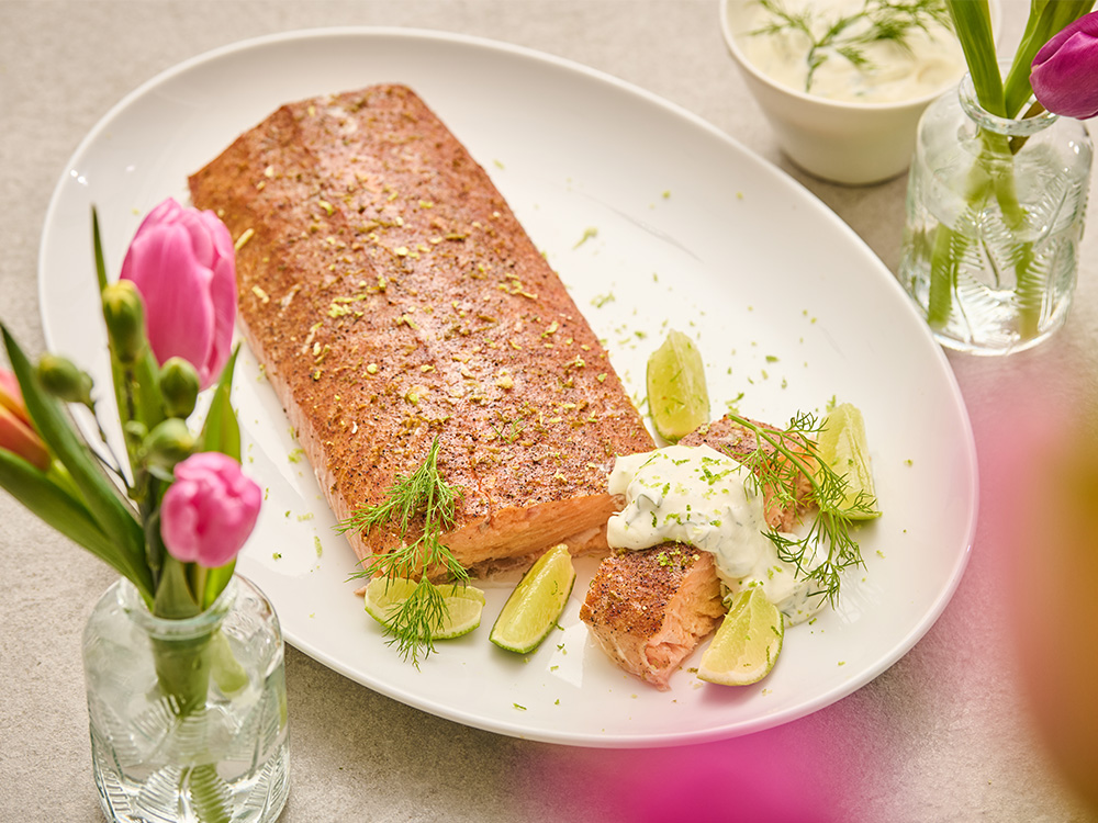 Saumon fumé à chaud | Big Green Egg | Kamado