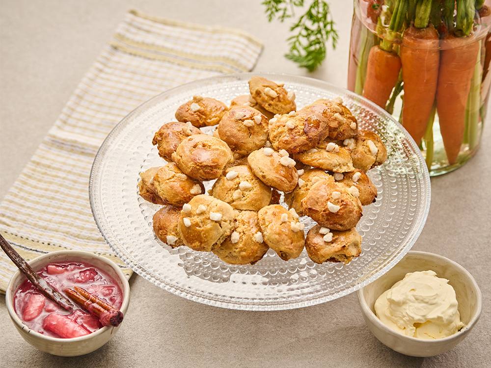 Des mini-scones ? Vous pouvez les préparer très facilement au  Big Green Egg. Découvrez combien ce classique de la cuisine anglaise est délicieux lorsqu’il est cuit sur votre kamado.