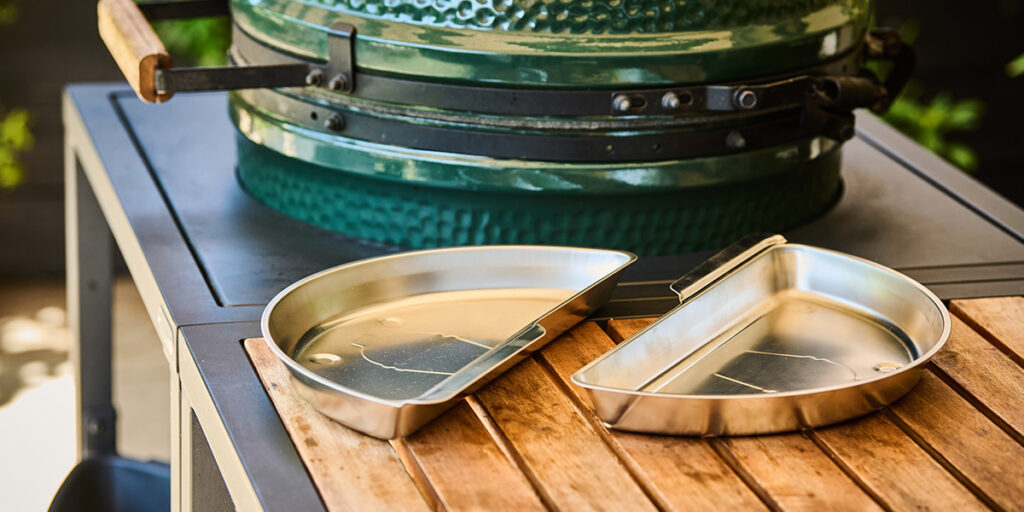 Durable Drip Tray Kit Big Green Egg